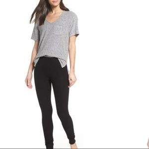 Make + Model Cozy V-neck tee